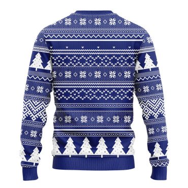 New York Giants Grinch Hug Ugly Christmas Sweater