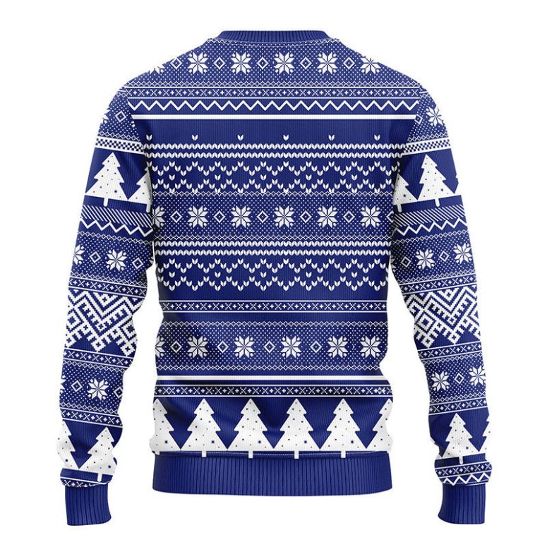 New York Giants Grinch Hug Ugly Christmas Sweater