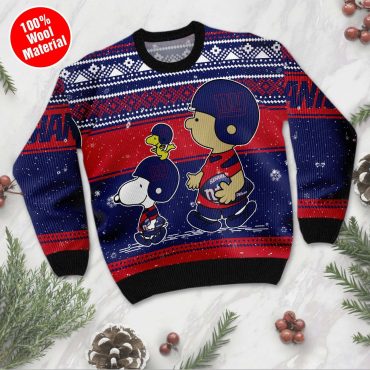 New York Giants Peanuts Holiday Ugly Christmas Sweater