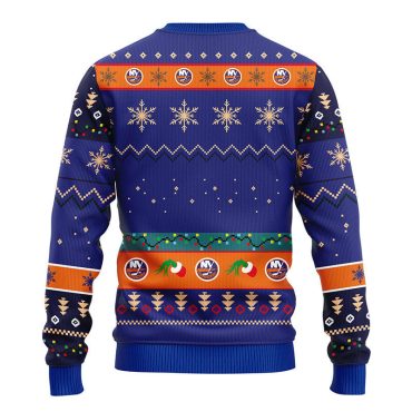 New York Islanders Grinch Ugly Christmas Sweater