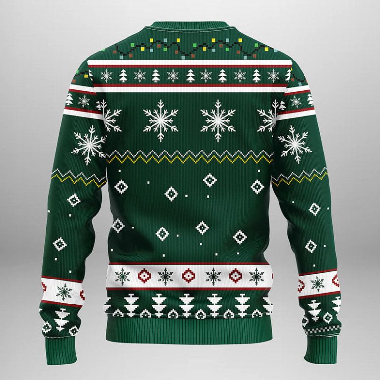 New York Jets Funny Grinch Ugly Christmas Sweater