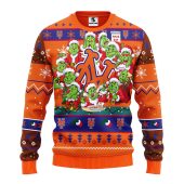 New York Mets 12 Grinch Xmas Day Ugly Christmas Sweater - TeeUgly