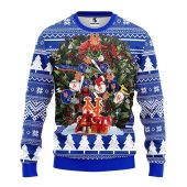 New York Mets Christmas Tree Baseball Ugly Christmas Sweater
