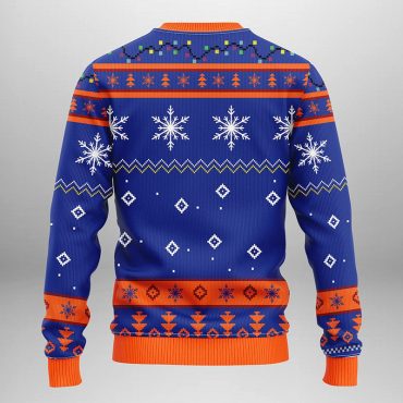 New York Mets Funny Grinch Ugly Christmas Sweater