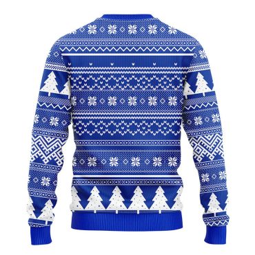 New York Mets Grinch Hug Ugly Christmas Sweater