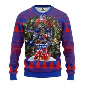 New York Rangers Big Tree Christmas Ugly Sweater