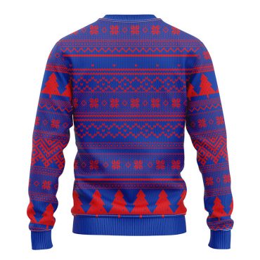 New York Rangers Grinch Hug Ugly Christmas Sweater