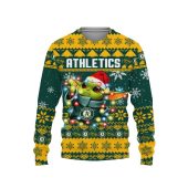 Oakland Athletics Baby Yoda Star Wars Ugly Christmas Sweater