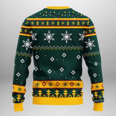 Oakland Athletics Funny Grinch Ugly Christmas Sweater