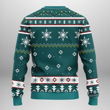 Philadelphia Eagles Funny Grinch Ugly Christmas Sweater