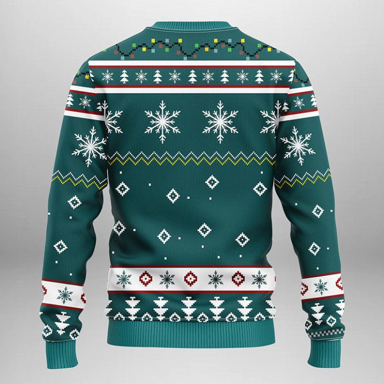 Philadelphia Eagles Funny Grinch Ugly Christmas Sweater