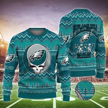 Philadelphia Eagles Grateful Ugly Christmas Sweater
