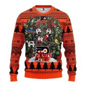 Philadelphia Flyers Big Tree Christmas Ugly Sweater