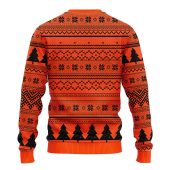 Philadelphia Flyers Grinch Hug Ugly Christmas Sweater Back - TeeUgly