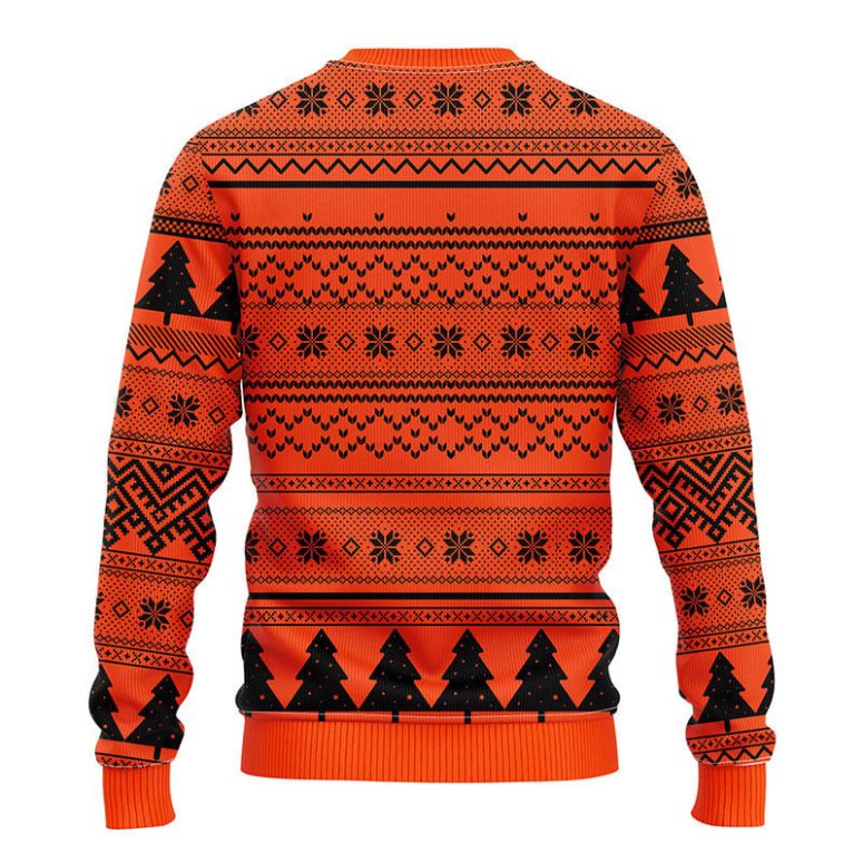 Philadelphia Flyers Grinch Hug Ugly Christmas Sweater