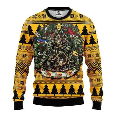 Pittsburgh Penguins Big Tree Christmas Ugly Sweater