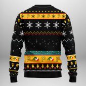 Pittsburgh Pirates Grinch Ugly Christmas Sweater Back - TeeUgly