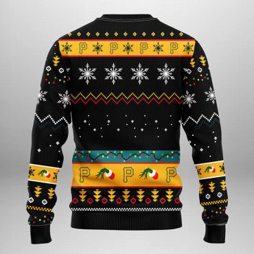 Pittsburgh Pirates Grinch Ugly Christmas Sweater