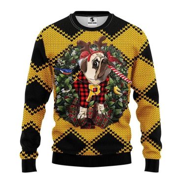 Pittsburgh Pirates Pub Dog Ugly Christmas Sweater