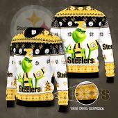 Pittsburgh Steelers Grinch Holiday Style Ugly Christmas Sweater