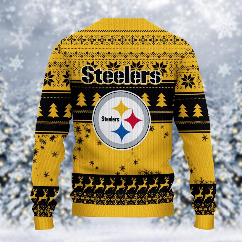 Pittsburgh Steelers Grinch Stolen Ugly Christmas Sweater