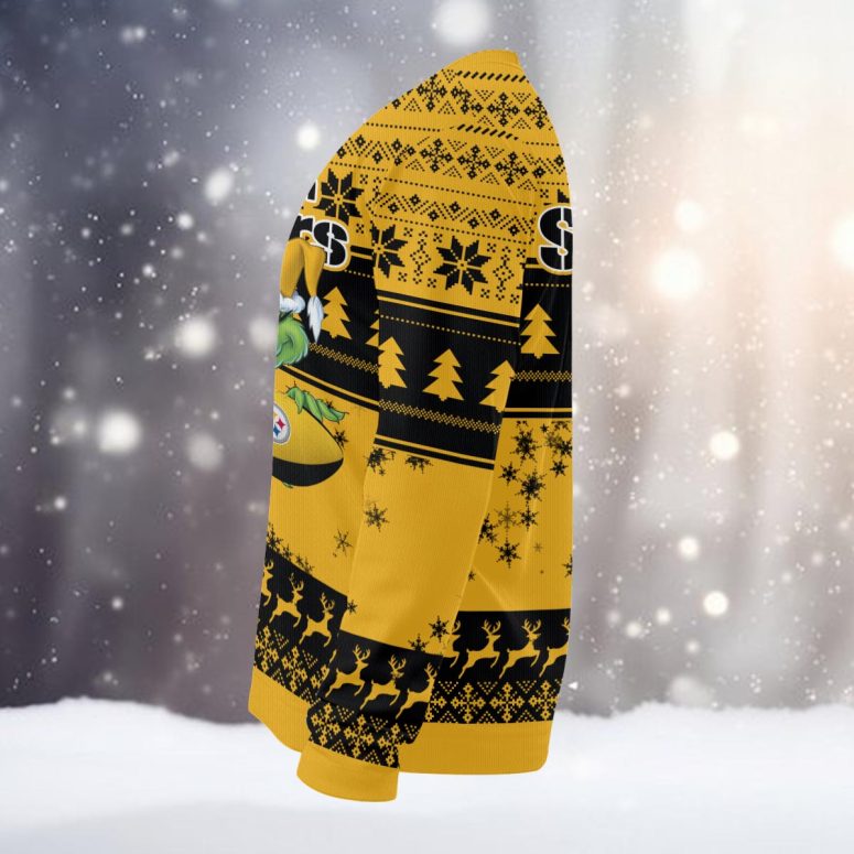Pittsburgh Steelers Grinch Stolen Ugly Christmas Sweater