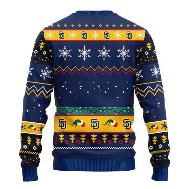 San Diego Padres 12 Grinch Xmas Day Ugly Christmas Sweater
