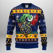San Diego Padres Grinch Ugly Christmas Sweater - TeeUgly