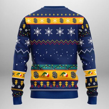 San Diego Padres Grinch Ugly Christmas Sweater
