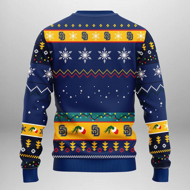 San Diego Padres Grinch Ugly Christmas Sweater