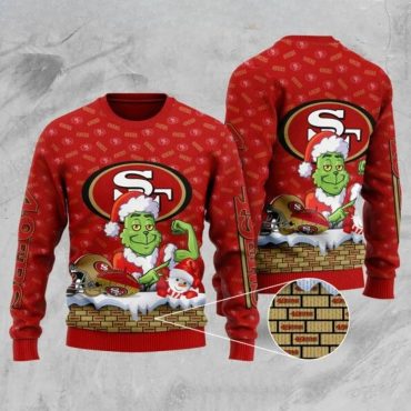 San Francisco 49ers Chibi Ugly Christmas Sweater