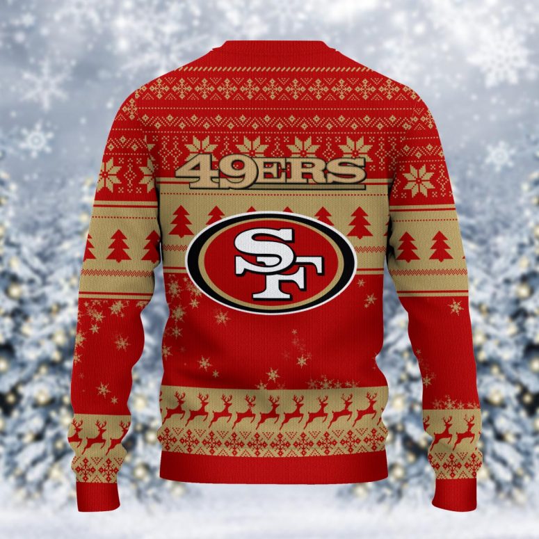 San Francisco 49ers Grinch Stolen Ugly Christmas Sweater