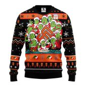 San Francisco Giants 12 Grinch Xmas Day Ugly Christmas Sweater - TeeUgly