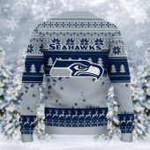 Seattle Seahawks Grinch Stolen Ugly Christmas Sweater Back - TeeUgly