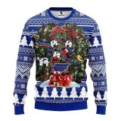 St. Louis Blues Big Tree Christmas Ugly Sweater