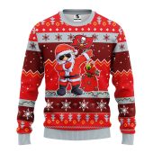 Tampa Bay Buccaneers Dabbing Santa Claus Ugly Christmas Sweater