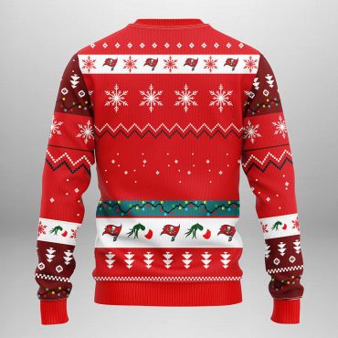Tampa Bay Buccaneers Grinch Hand Ugly Christmas Sweater