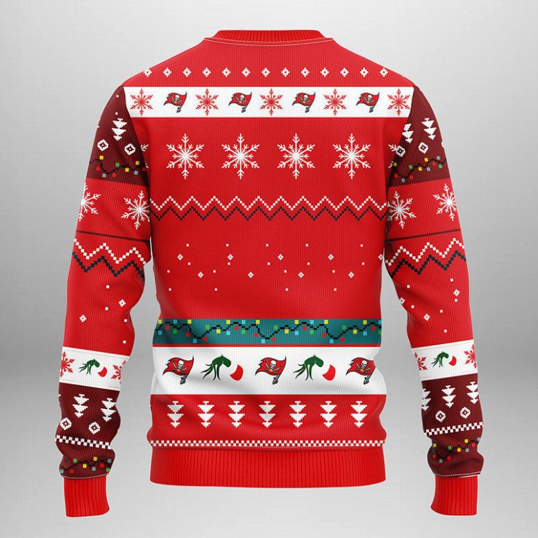 Tampa Bay Buccaneers Grinch Hand Ugly Christmas Sweater