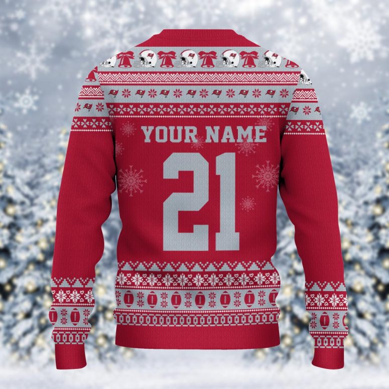 Tampa Bay Buccaneers Mickey Mouse Santa Ugly Christmas Sweater