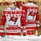 Tampa Bay Buccaneers Snowman Reindeer Ugly Christmas Sweater