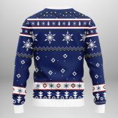Tampa Bay Lightning Funny Grinch Ugly Christmas Sweater Back - TeeUgly