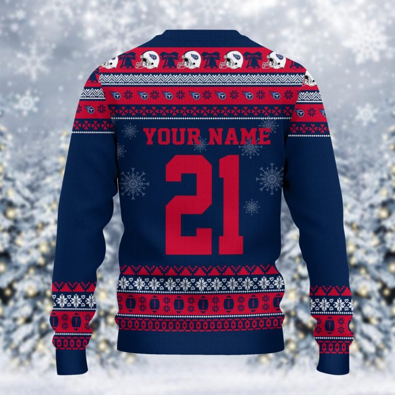 Tennessee Titans Mickey Mouse Santa Ugly Christmas Sweater