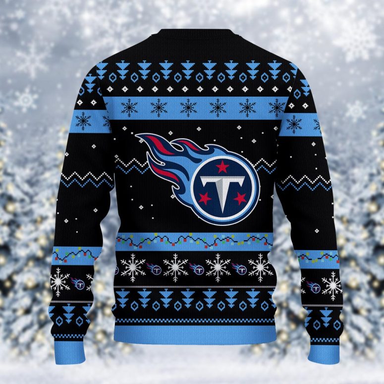 Tennessee Titans Santa Claus Ugly Christmas Sweater