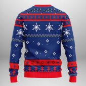 Texas Rangers Funny Grinch Ugly Christmas Sweater Back - TeeUgly