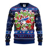 Toronto Blue Jays 12 Grinch Xmas Day Ugly Christmas Sweater - TeeUgly