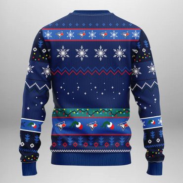 Toronto Blue Jays Grinch Hand Ugly Christmas Sweater