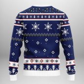 Toronto Maple Leafs Funny Grinch Ugly Christmas Sweater Back - TeeUgly