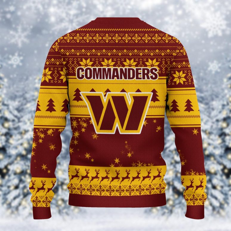 Washington Commanders Grinch Stolen Ugly Christmas Sweater