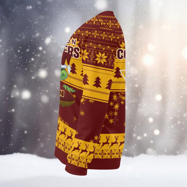 Washington Commanders Grinch Stolen Ugly Christmas Sweater