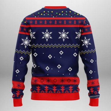 Washington Nationals Funny Grinch Ugly Christmas Sweater
